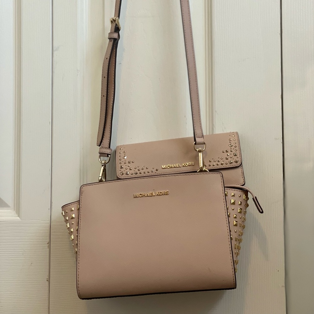 Pink Michael Kors purse